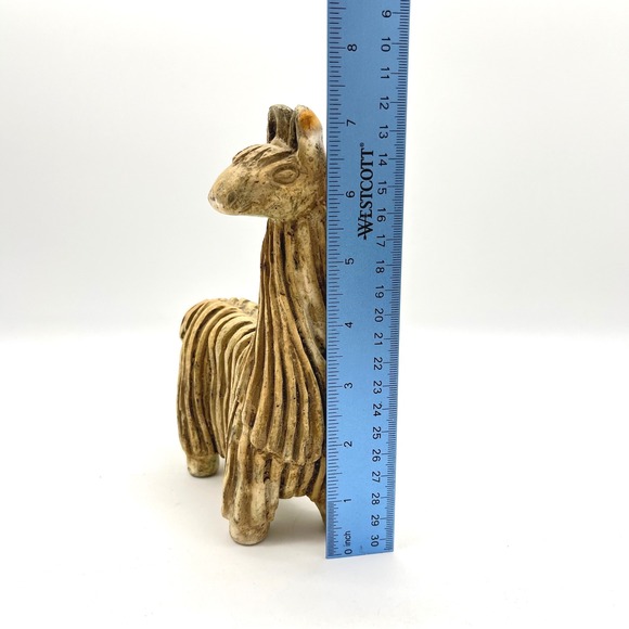 Mid Century Fabbri Art Stoneware Llama Figurine Sculpture - Picture 4 of 8